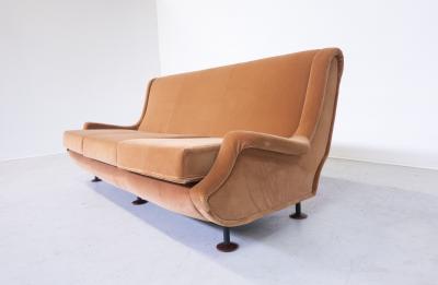 Marco Zanuso Vintage Italian Regent Sofa by Marco Zanuso
