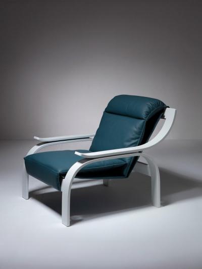 Marco Zanuso Woodline Lounge Chair by Marco Zanuso for Arflex