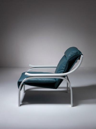Marco Zanuso Woodline Lounge Chair by Marco Zanuso for Arflex
