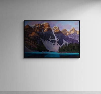 Marcos Molina As the Day Rises on Moraine Lake