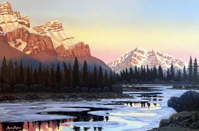 Marcos Molina Bow Valley Sunrise