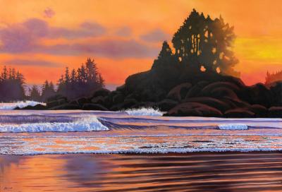 Marcos Molina Breaking Waves at Cox Bay Tofino