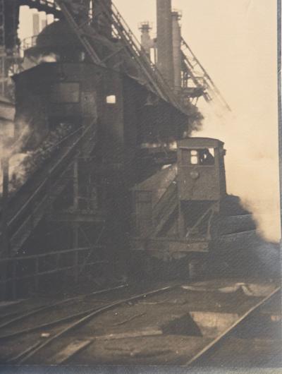 Margaret Bourke White Margaret Bourke White Precisionist Steel Mill Otis Steel Company 1928