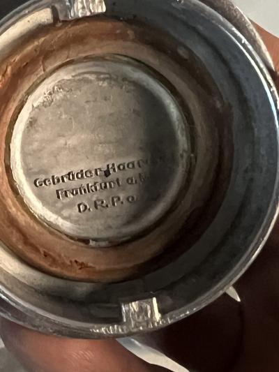 Margarete Schutte Lihotzky 8 Frankfurter Kuche Aluminum and Glass Spice jars by Margarete Schuette Lihotzky