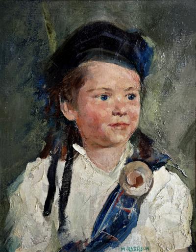 Margery Austen Ryerson Portrait of a Scottish Boy Like Robert Henri