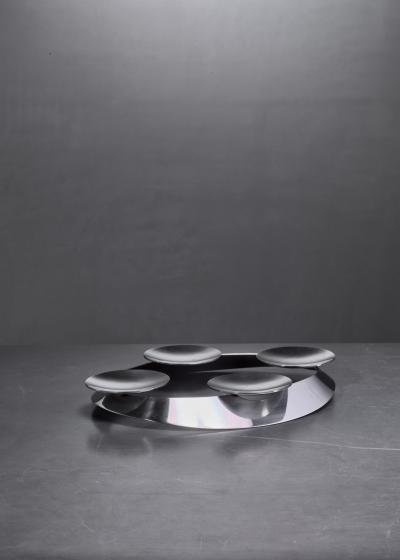 Maria Berntsen Georg Jensen candelabra for four candles Denmark