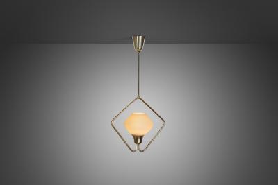 Maria Lindeman Maria Lindeman Model K2 47 Pendant Lamp for Idman Finland ca 1950s