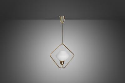 Maria Lindeman Maria Lindeman Model K2 47 Pendant Lamp for Idman Finland ca 1950s