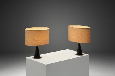 Maria Lindeman Pair of Finnish Table Lamps by Maria Lindeman Finland Mid 20th Century