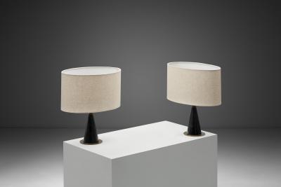 Maria Lindeman Pair of Finnish Table Lamps by Maria Lindeman Finland Mid 20th Century