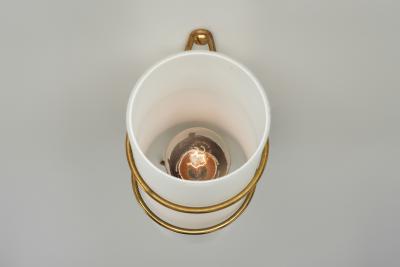 Maria Lindeman Set of Four K8 24 Wall Lamps by Maria Lindeman for Idman Finland 1950s