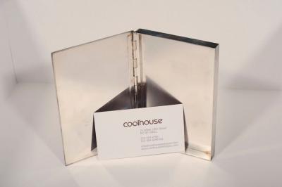 Maria Pergay Maria Pergay Small Silver Plated Box with Buckle Detail