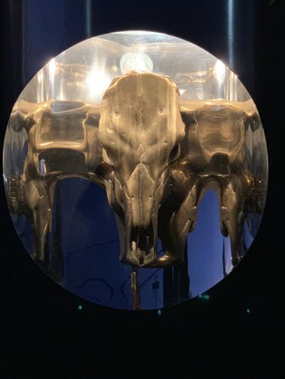 Maria Pergay Pair Totem Sconces Attributed to Maria Pergay