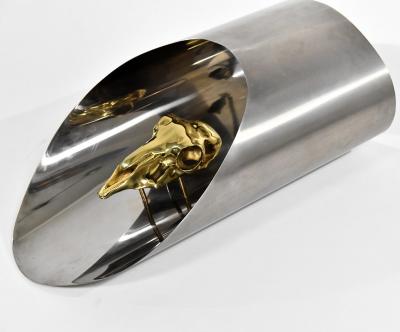 Maria Pergay Pair of Totem wall lights