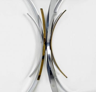 Maria Pergay Rare Gerbe Console Table by Maria Pergay