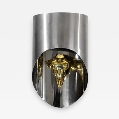 Maria Pergay Rare Totem wall light