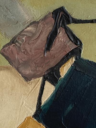 Maria Polo Oil on Canvas by Italian Brazilian Painter Maria Polo