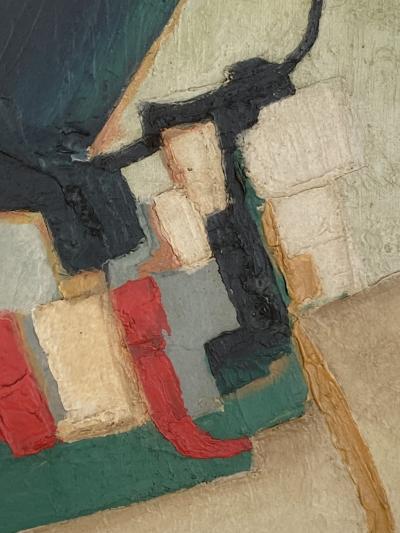 Maria Polo Oil on Canvas by Italian Brazilian Painter Maria Polo