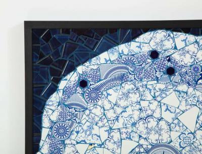 Mariana Lloyd Contemporary Spiral Mosaic 02 by Brazilian artist Mariana Lloyd