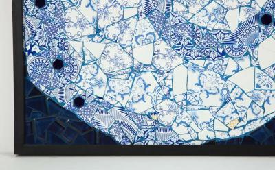 Mariana Lloyd Contemporary Spiral Mosaic 02 by Brazilian artist Mariana Lloyd