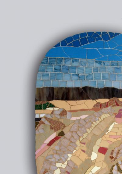 Mariana Lloyd One of a Kind Contemporary Mosaic ML1701 by Brazilian Artist Mariana Lloyd 2020