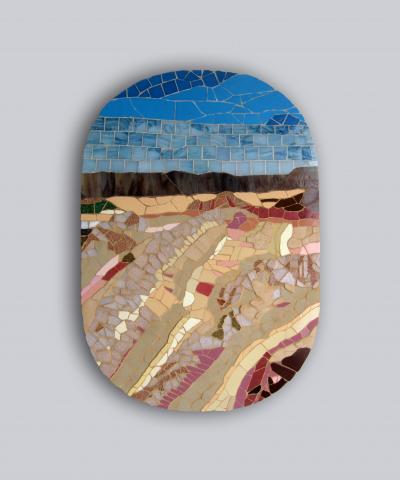 Mariana Lloyd One of a Kind Contemporary Mosaic ML1701 by Brazilian Artist Mariana Lloyd 2020