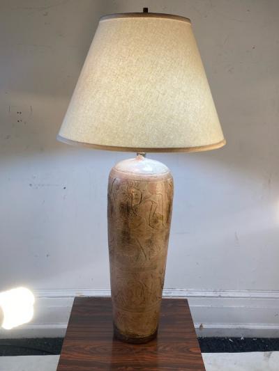 Marianna Von Allesch MID CENTURY MODERNIST STUDIO POTTERY LAMP