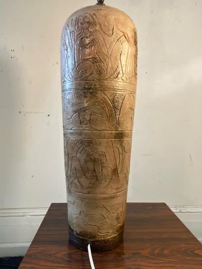 Marianna Von Allesch MID CENTURY MODERNIST STUDIO POTTERY LAMP