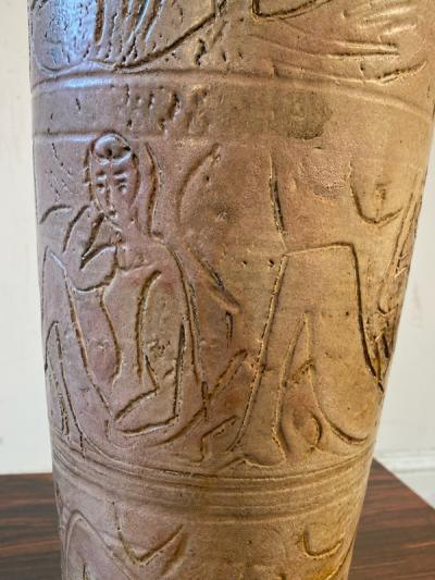 Marianna Von Allesch MID CENTURY MODERNIST STUDIO POTTERY LAMP