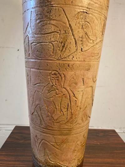 Marianna Von Allesch MID CENTURY MODERNIST STUDIO POTTERY LAMP