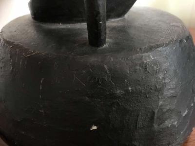 Marianna Von Allesch Spectacular Pair of Marianna von Allesch Cubism Male Female Lamp Rima