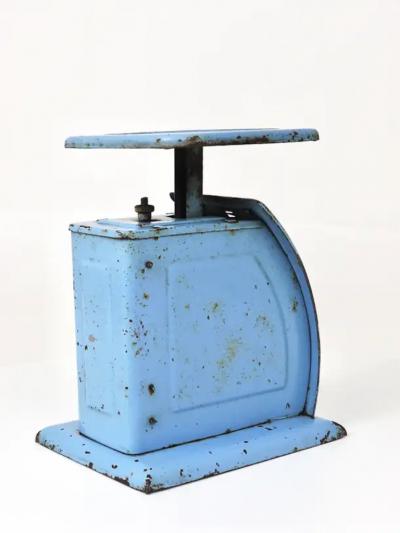 Marianne Brandt Decorative Blue Marianne Brandt Avantgarde Bauhaus Letter Scale 1930s Germany