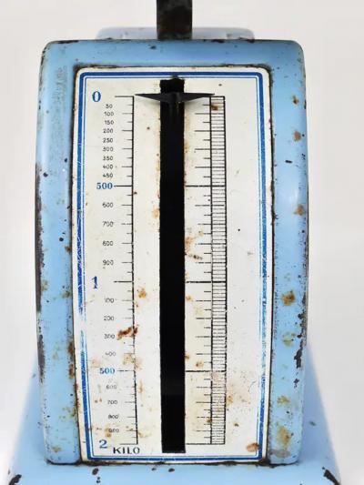 Marianne Brandt Decorative Blue Marianne Brandt Avantgarde Bauhaus Letter Scale 1930s Germany