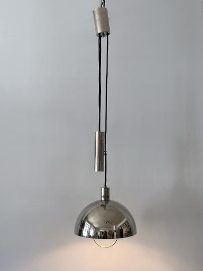 Marianne Brandt Early Tecnolumen Pulley Pendant Lamp Bauhaus HMB 25 300 by Marianne Brandt 1980s