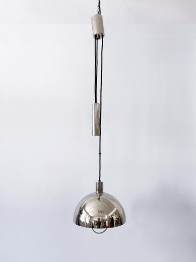 Marianne Brandt Early Tecnolumen Pulley Pendant Lamp Bauhaus HMB 25 300 by Marianne Brandt 1980s