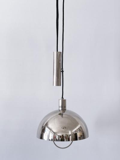 Marianne Brandt Early Tecnolumen Pulley Pendant Lamp Bauhaus HMB 25 300 by Marianne Brandt 1980s