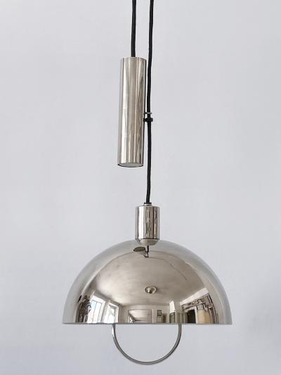 Marianne Brandt Early Tecnolumen Pulley Pendant Lamp Bauhaus HMB 25 300 by Marianne Brandt 1980s