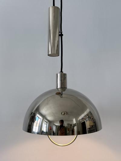 Marianne Brandt Early Tecnolumen Pulley Pendant Lamp Bauhaus HMB 25 300 by Marianne Brandt 1980s