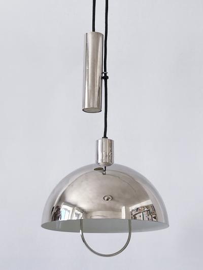 Marianne Brandt Early Tecnolumen Pulley Pendant Lamp Bauhaus HMB 25 300 by Marianne Brandt 1980s