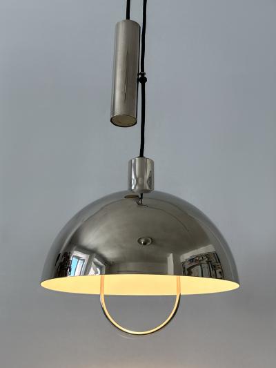 Marianne Brandt Early Tecnolumen Pulley Pendant Lamp Bauhaus HMB 25 300 by Marianne Brandt 1980s