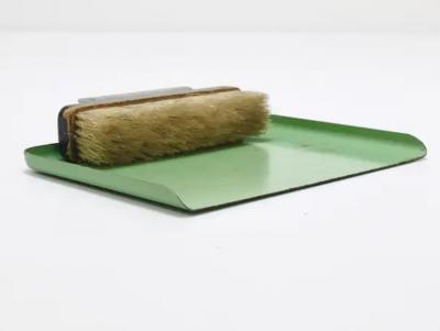 Marianne Brandt Marianne Brandt Avantgarde Bauhaus Mignon Table Brush Dustpan Set 1930s