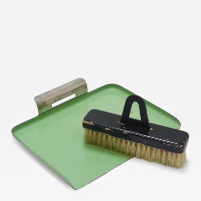 Marianne Brandt Marianne Brandt Avantgarde Bauhaus Mignon Table Brush Dustpan Set 1930s
