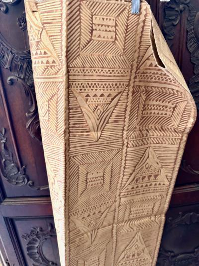 Mariano Fortuny Vintabge Fortuny Fabric in Light Plum and Silvery Gold C 1960 1980