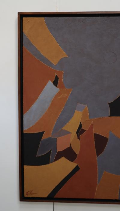 Maricruz Hernandez Covarrubias Ciudad Gris Abstract Artwork By Mexican Artist Maricruz H Covarrubias