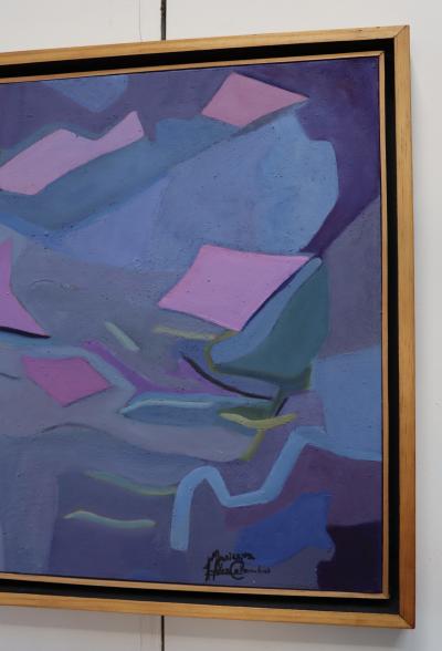 Maricruz Hernandez Covarrubias Pescados En El Mar Abstract Art By Maricruz Hernandez Covarrubias