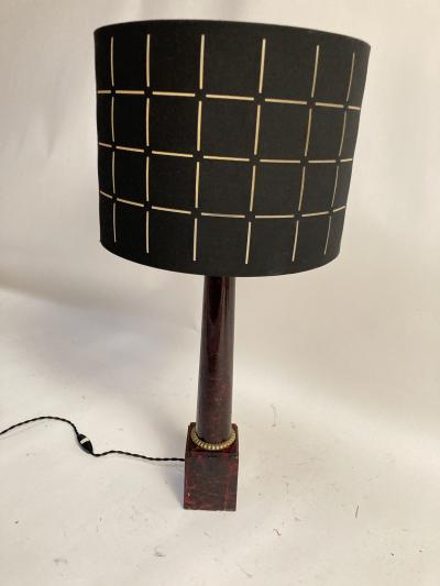 Marie Claude de Fouqui res Crushed ice resin lamp by Marie Claude De Fouqui res