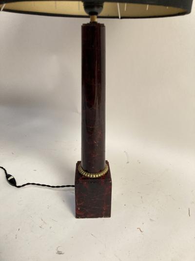 Marie Claude de Fouqui res Crushed ice resin lamp by Marie Claude De Fouqui res
