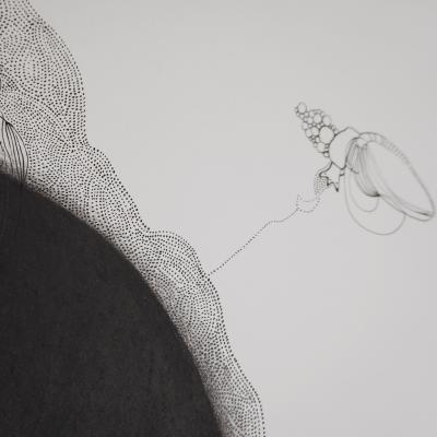 Marie Pierre Biau SANS TITRE 76 X 58 Contemporary drawing