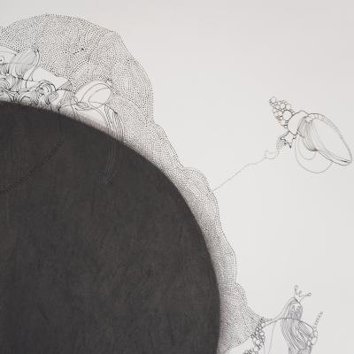 Marie Pierre Biau SANS TITRE 76 X 58 Contemporary drawing