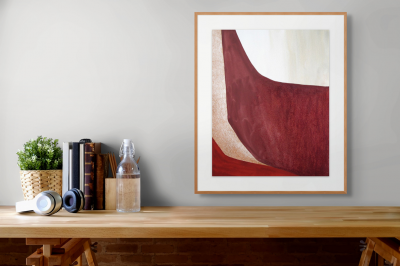 Marie de Lignerolles Hors Cadre I Abstract painting 2024